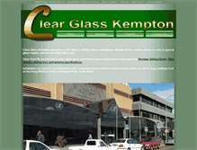 Tablet Screenshot of clear-glass.co.za